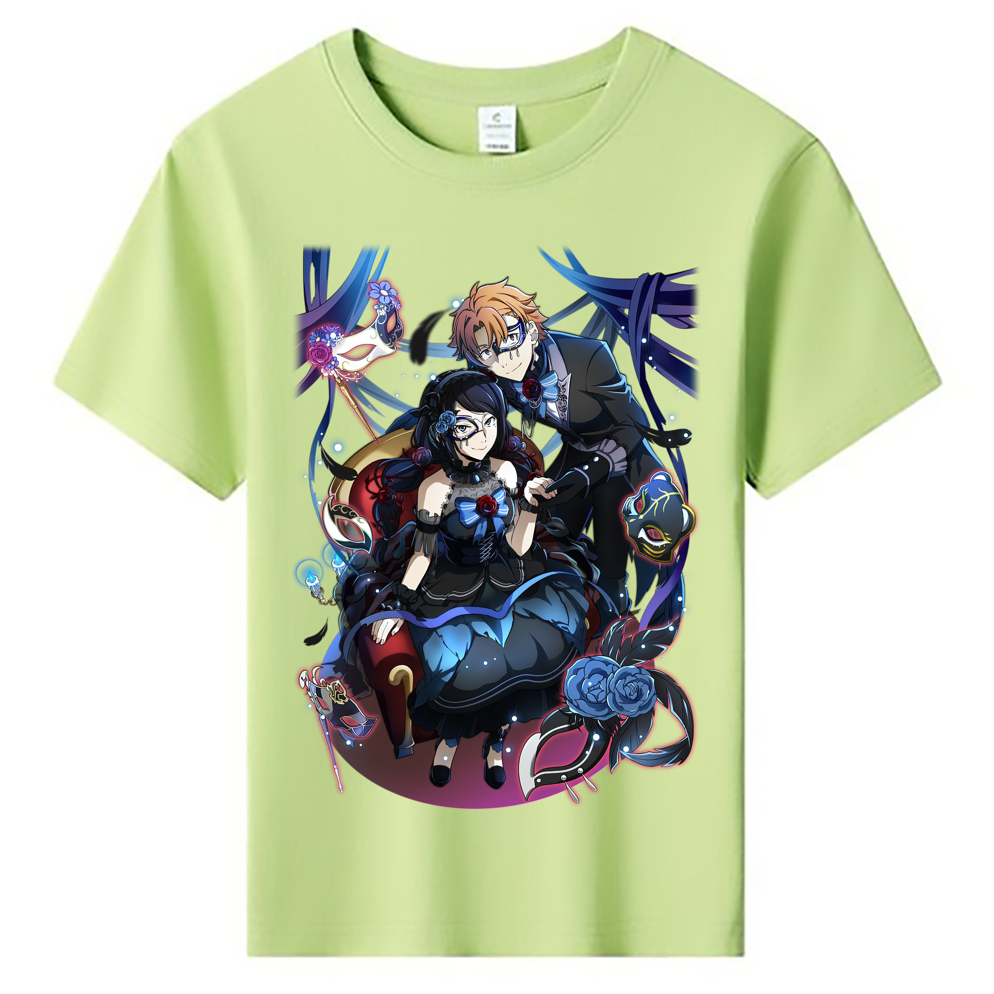 （画像用） 文豪ストレイドッグス Bungo Stray Dogs 綿100％キッズTシャツ（フロントプリント）